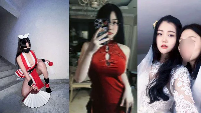 济南极品反差美女【刘孟淑】微胖的身材穿上女仆装跪舔深喉，超性感超刺激