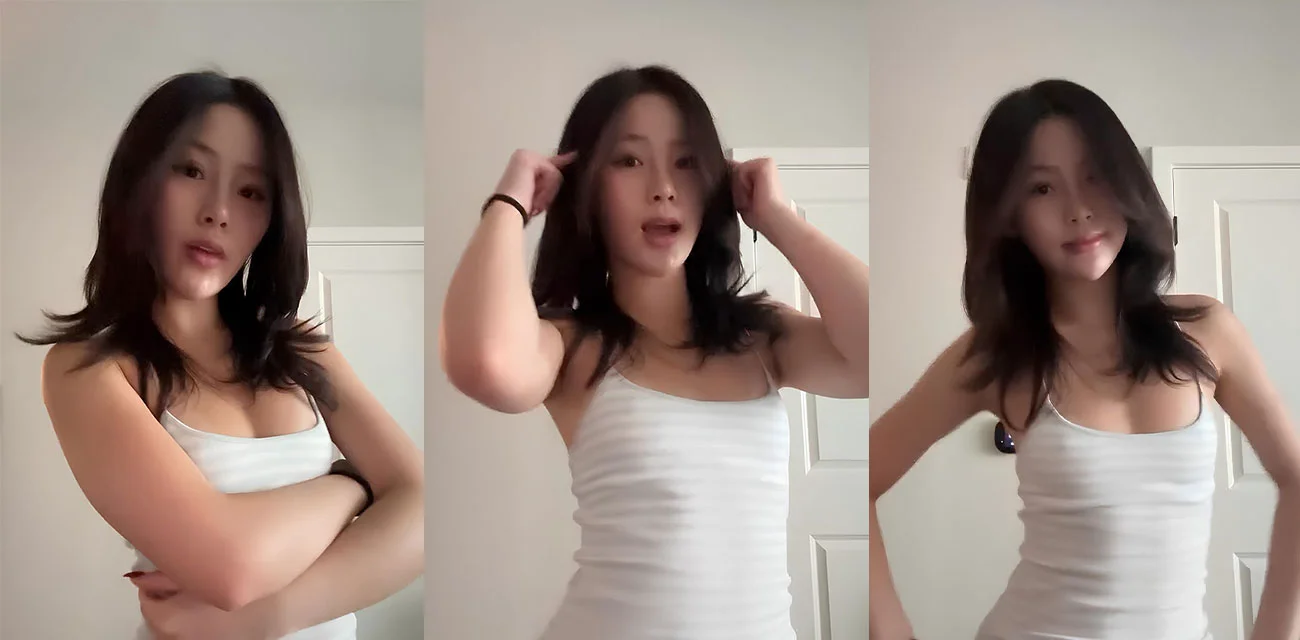 推特网红【sophiekimmx】被渣男曝出性爱视频，白色吊带翘臀后入抬腿狂插被操到哭泣瘫软