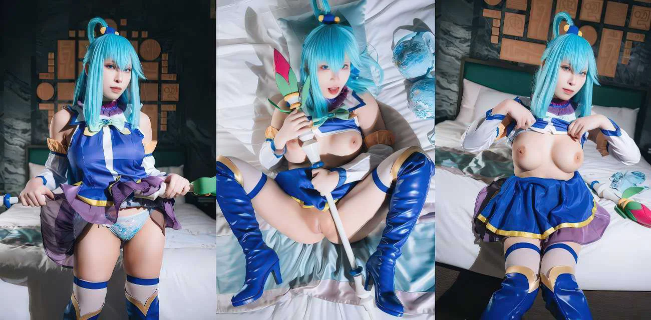 高颜女神 浵卡TOKAR COS 阿克娅 深喉口交吞吐肉棒 翘臀后入猛干骚穴到高潮