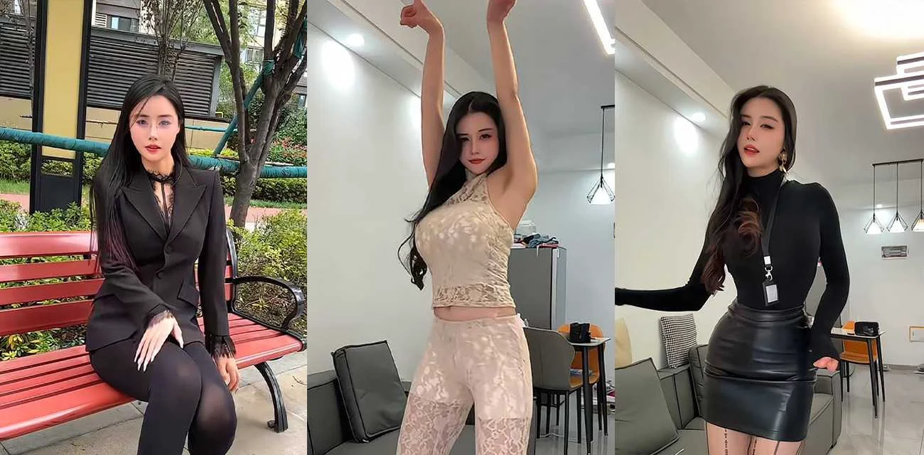150万粉网红御姐【多吃生菜】情趣COS热舞集锦，百变情趣淫装冷艳诱人，甩奶抖臀撩人淫欲